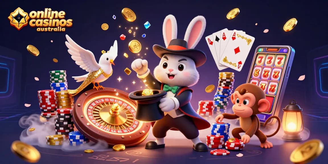 Experience excitement with online casinos Australia through an electrifying 3D gaming scene