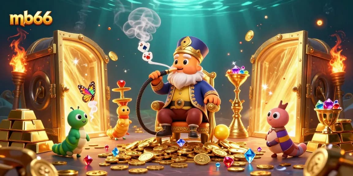 Experience winning strategies at mb66 casino with vibrant, engaging gaming illustration.
