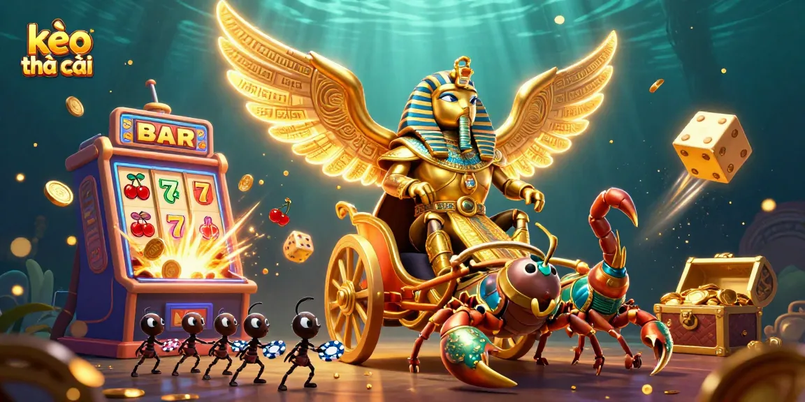 Experience kèo nhà cái with a vibrant 3D scene featuring captivating casino elements and thrilling games.